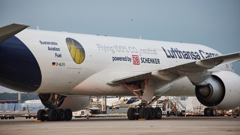 lufthansa sustainable aviation fuel